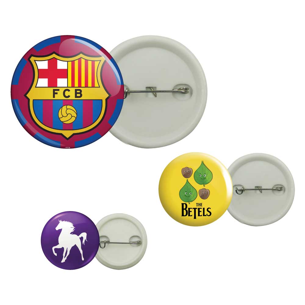 Plastic Button Badges - Design & Printing Company Product from Digital Canvas