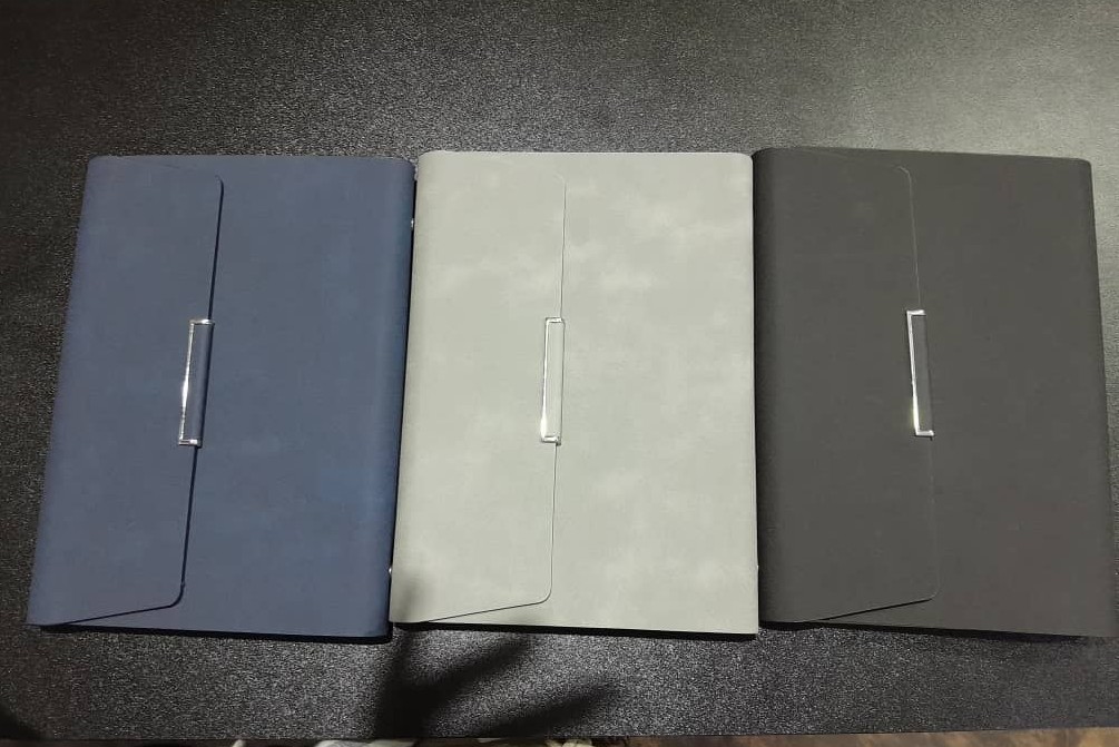 Executive Softcover Notebooks with Metallic Closure - Design & Printing Company Product from Digital Canvas