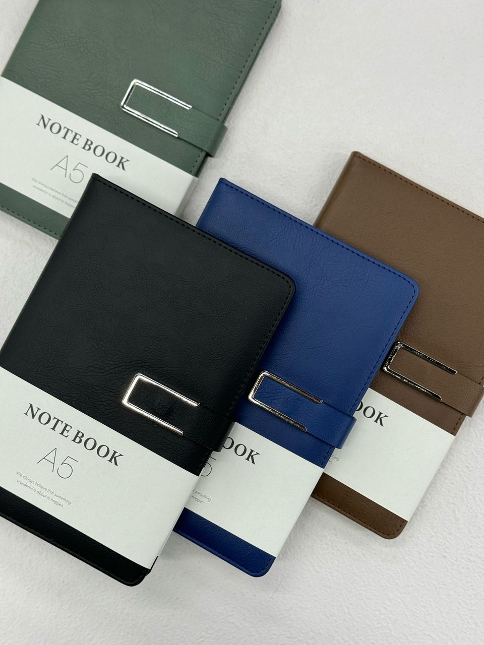 Premium Notebooks with Designer Buckle - Design & Printing Company Product from Digital Canvas