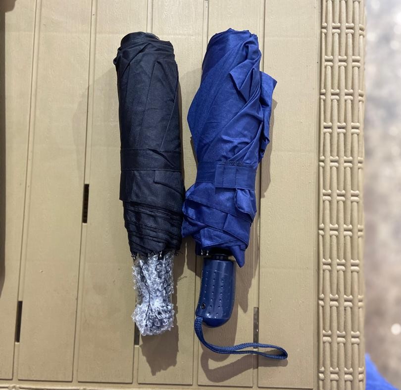 Compact Foldable Umbrella with Ergonomic Handle - Design & Printing Company Product from Digital Canvas