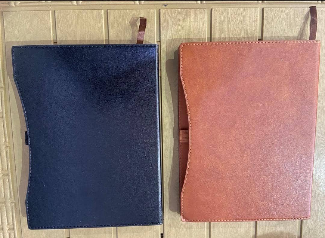 Premium PU Leather Notebooks with Pen Loop and Bookmark - Design & Printing Company Product from Digital Canvas