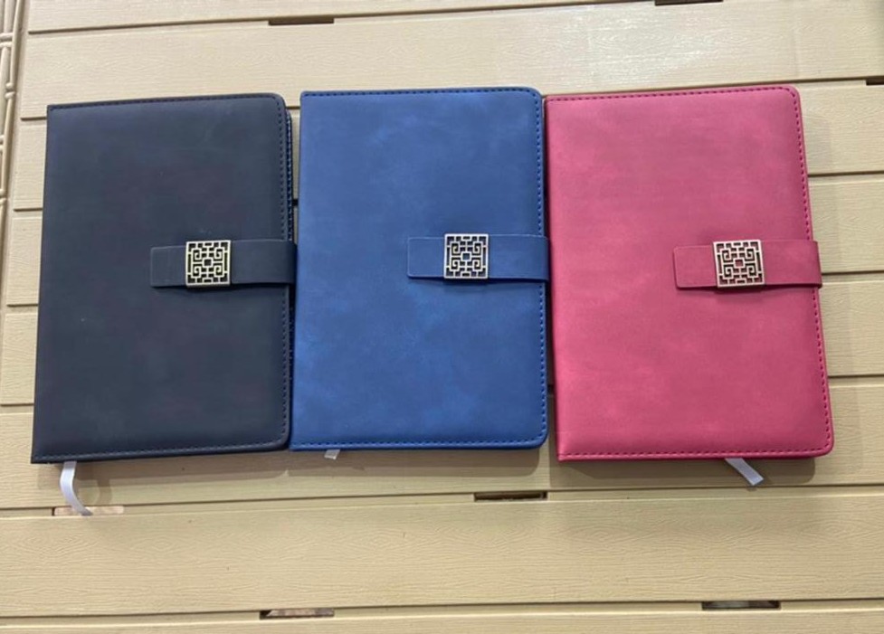 Deluxe Textured Notebook with Magnetic Clip - Design & Printing Company Product from Digital Canvas